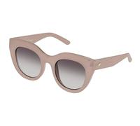 Le Specs AIR HEART - Occhiali da sole da donna CAT-EYE con montatura ad alta protezione UV, Khaki Grad/Oatmeal