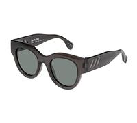 Le Specs Float AWAY - Occhiali da sole polarizzati da donna a forma di montatura rotonda con alta protezione UV, Green Mono polarizzato/nero/ombra