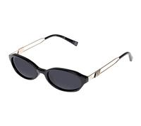 Le Specs LUNITA TORT LSP2452436 - Occhiali da sole da donna, forma ovale con montatura ad alta protezione UV, Smoke Mono/Black, taglia unica