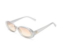 Le Specs. OUTTA LOVE - Occhiali da sole da donna, forma ovale, con elevata protezione UV, Marrone chiaro/perla argentata, Einheitsgröße