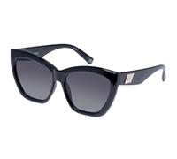 Le Specs VAMOS - Occhiali da sole da donna CAT-EYE a forma di montatura con alta protezione UV, Smoke Grad/Black, Taglia unica