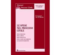 Le spese nel processo civile. Per il processo. Per la difesa. Per i consumi. Per la parte soccombente. Il gratuito patrocinio
