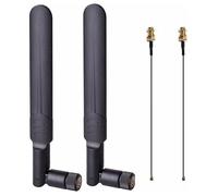 Le spine giocano le piccole antenne della carta PCIe che aumentano i segnali di copertura antenne a doppia banda per router e ripetitori adattatori WiFi PCIe
