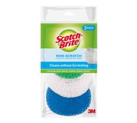 Le spugnette antigraffio in plastica Scotch-Brite puliscono i piatti senza graffiarli 3 spugnette