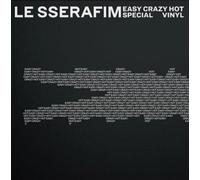 LE SSERAFIM EASY-CRAZY-HOT SPECIAL VINYL (CARBON BLACK Ver.) (Vinyl LP)