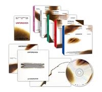 LE SSERAFIM - LE SSERAFIM - 1st Studio Album [UNFORGIVEN] (COMPACT ver. - Random Ver.) Outer Box + Booklet Photocard + Postcard + Lyric Poster + 1 Hologram Photocard