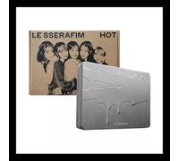 LE SSERAFIM - LE SSERAFIM [HOT] 5th Mini (TIN CASE Ver. + Gift Card) Album