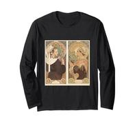 Le Stagioni - 1890 Francia Vintage Art Maglia a Manica
