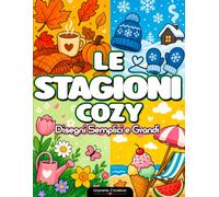 Le Stagioni Cozy: Disegni Semplici e Grandi