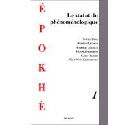 Le statut du phenomenologique