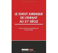 Le statut juridique de l'enfant au 21e siècle