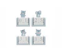 Le Stelle DATARIO Legno Celeste 4 SOGG.8X4,5X9 CF. 1 Pezzo SPECIF.Modello Art.56066