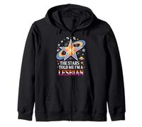 Le stelle mi hanno detto che sono una lesbica Felpa con Cappuccio