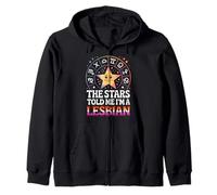 Le stelle mi hanno detto che sono una lesbica Felpa con Cappuccio