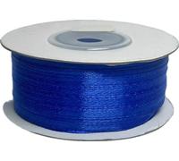 LE STELLE Nastro Doppio Raso Blu 3 MM X 100 M