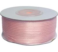 Le Stelle Nastro Doppio Raso Rosa Chiaro 3 mm x 100 Metri