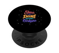 Le stelle non possono brillare senza l'oscurità PopSockets PopGrip Adesivo