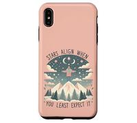 Le stelle si allineano quando meno te lo aspetti accogliente pastello Custodia per iPhone XS Max