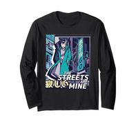 Le Strade Sono Mie - Anime Arte Urbana Giapponese Maglia a Manica