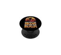 Le streghe erano solite cavalcare le scope ora che guidano le biciclette PopSockets PopGrip Adesivo