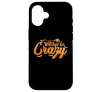 Le streghe sono pazze Halloween Custom Ghost Custodia per iPhone 16