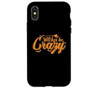 Le streghe sono pazze Halloween Custom Ghost Custodia per iPhone X/XS