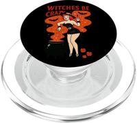 Le streghe sono pazze, magia di Halloween PopSockets PopGrip per MagSafe