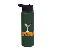 Le streghe sono Sippin Witch Martini Le streghe sono Sippin Stainless Steel Insulated Water Bottle