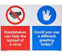 Le strette di mano aiutano a diffondere un virus uso saluto vulcanico invece