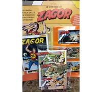 LE STRISCE DI ZAGOR RISTAMPA ANASTATICA USCITA N.1 E 2 - BONELLI - GAZZETTA