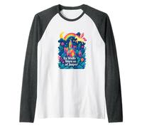 Le Sue mura Erano Come Jasper Kenneth Grahame Magic Story Maglia con Maniche Raglan