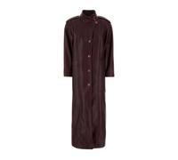 LE SULLY STUDIO - Cappotto Ecopelle - - Coats - Donna - Rosso - M