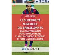 Le superiorità numeriche del Barcellona FC. Analisi approfondita per il riconoscimento e l’applicazione del 2 contro 1 in tutte le zone del campo
