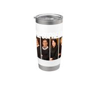 LE SUPREMES Donna Corte Suprema Giustizia RBG Bicchiere termico in acciaio inox doppia parete