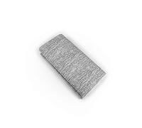 Le Telerie Copritutto Telo Arredo Multiuso Tinta Unita, Copriletto Copritutto Jasmine in Cotone disponibile in più Misure Titanio, Singolo (170x250cm)