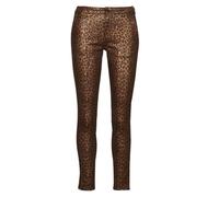 Le Temps des Cerises Pantalone Chino FLEXO in Marrone US 26