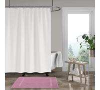 LE TEMPS D'UN BAIN Tappeto DA Bagno UNI 750 GMS 100% Cotone 50X70 CM - Rosa POLVERE