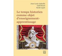 Le temps historien comme objet d'enseignement-apprentissage