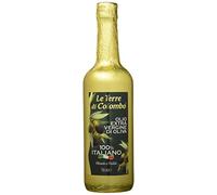 Le Terre di Colombo - Olio Extravergine d'oliva 100% Italiano - Bottiglia Dorata - 0.75 litri