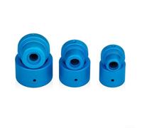 Le teste della saldatrice del tubo di PPR 20+25+32mm, muoiono le parti della saldatura della testa per i tubi geotermici del gas dell'acqua del PVC del PE, ugelli rivestiti antiaderenti della lega