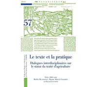 Le Texte Et La Pratique: Dialogues Interdisciplinaires Sur Le Statut Du Traite D'agriculture: 57