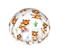 Le tigri scelgono le cuffie da a sportive per donne, riutilizzabili, impermeabili, morbide, con doppi strati di protezione.