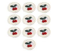 Le toppe del ricamo del modello variopinto appliques le toppe adesive della protezione per il riciclaggio di abbigliamento e i progetti di ricamo del filo del poliestere appliqués
