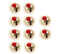 Le toppe del ricamo del modello variopinto appliques le toppe adesive della protezione per il riciclaggio di abbigliamento e i progetti di ricamo del filo del poliestere appliqués