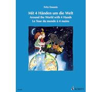 Le Tour du monde à 4 mains: Chansons et danses internationales. piano (4 hands).