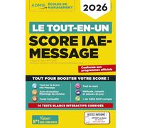 Le tout-en-un Score IAE-Message: Sélection 2026