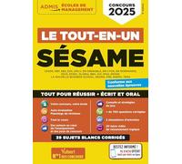 Le tout-en-un Sésame: Concours 2025