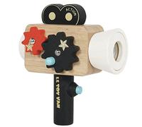 Le Toy Van - Educational Wooden Toy Hollywood Film Camera , Kids Pretend Role Play Toy - Suitable For 3 Years +