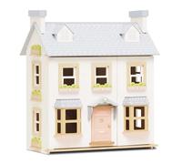 Le Toy Van - H118 - Casa delle bambole Mayberry Manor in legno certificato FSC, 3 anni, per bambina, 2 piani, l 59 x p 35 x h 68 cm, con scala interna, finestre e porte apribili, gioco Montessori