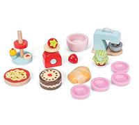 Le Toy Van - Set di Accessori per la casa delle Bambole, con Mixer, Torta, Alzata per Torta, Pizza, Ciotole, bilance